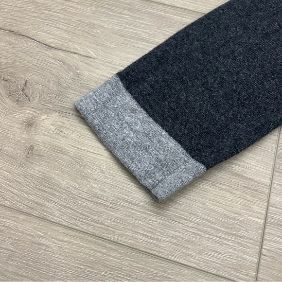 Boden Dress Size 4 Cashmere Blend Knit Mini Tunic Charcoal Gray Sweater Dress - Picture 8 of 8